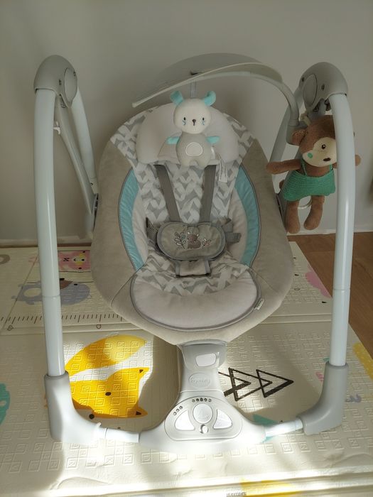 Huśtawka leżaczek ingenuity muzyka wibracje bujanie 0-9m 9 kg