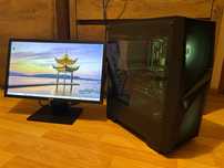 Komputer Gamingowy + Monitor