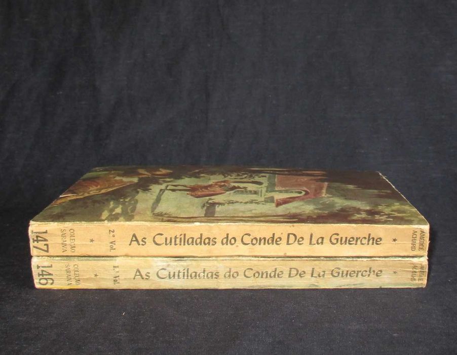 Livros As Cutiladas do Conde De La Guerche Amédée Achard Saraiva