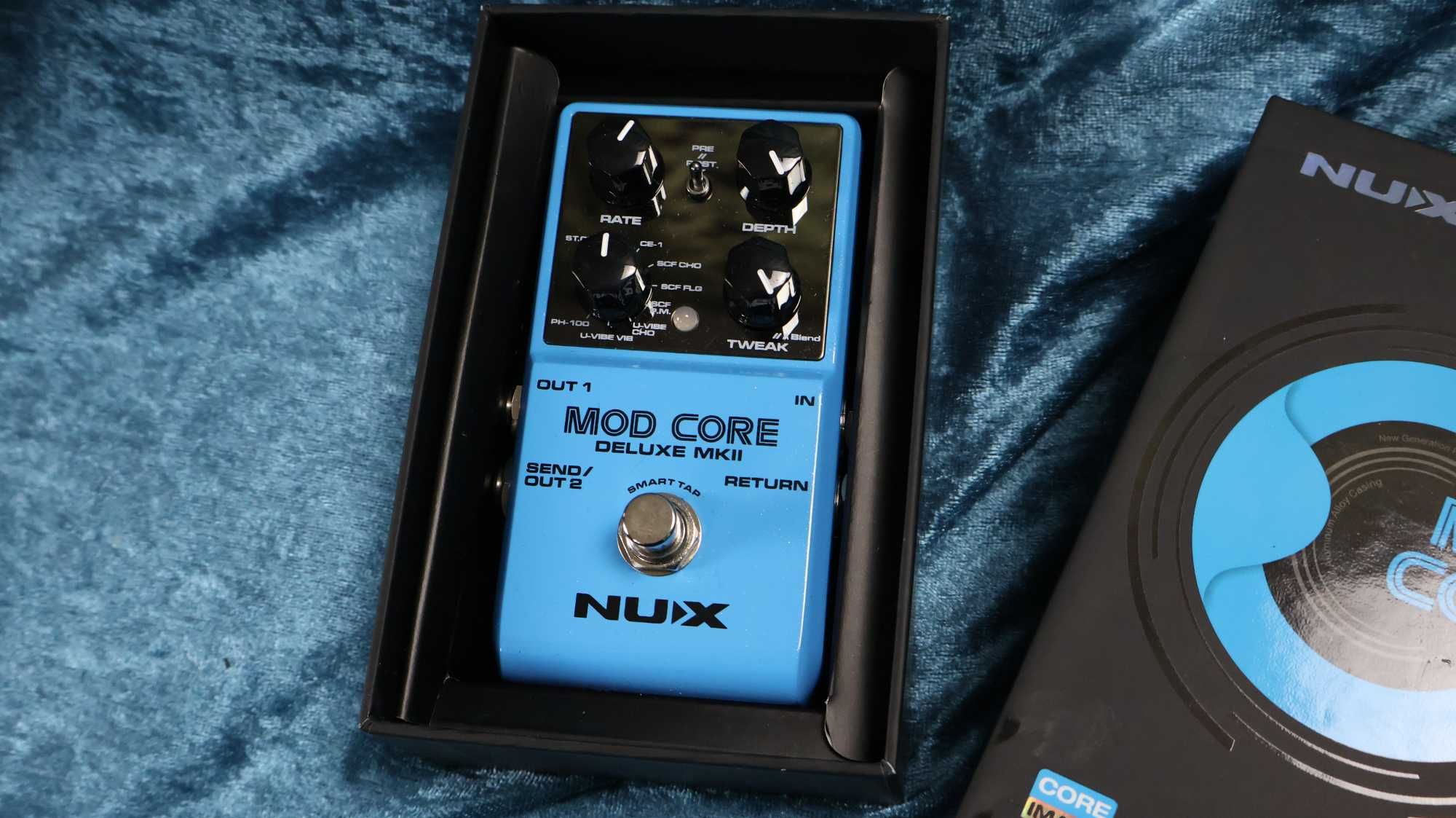 Efekt gitarowy NUX MOD Core Deluxe Mk II chorus, flanger, vibe, phaser