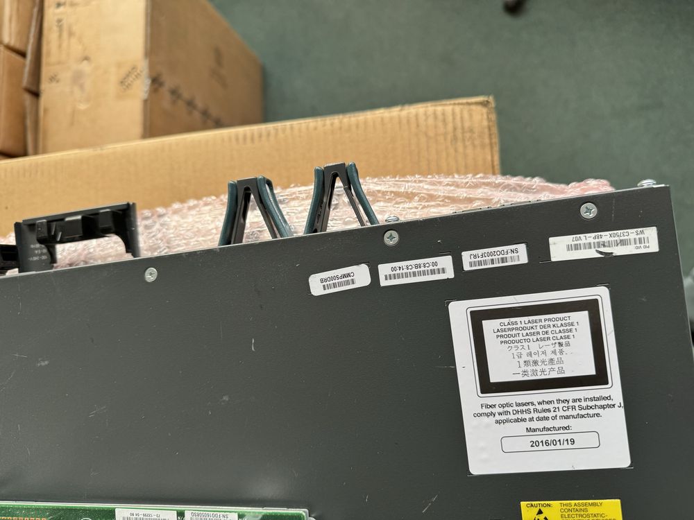Комутатор Cisco Catalyst 3750X-48P