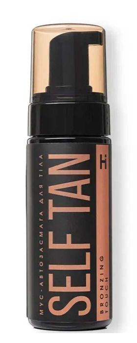 Мусс-автозагар для тела Hillary Self Tan Bronzing Touch