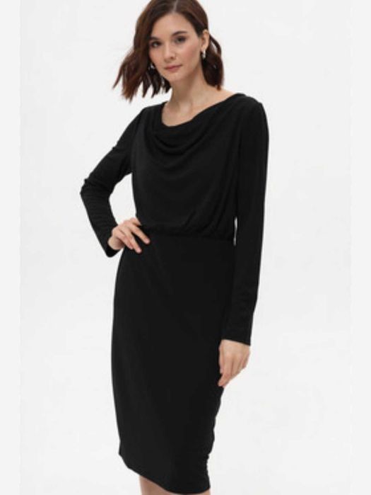 Базовое черное платье, вискоза, Roses of Aualon (Македония).