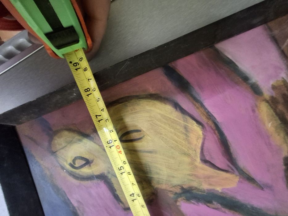 Pintura quadro arte assinado indiano