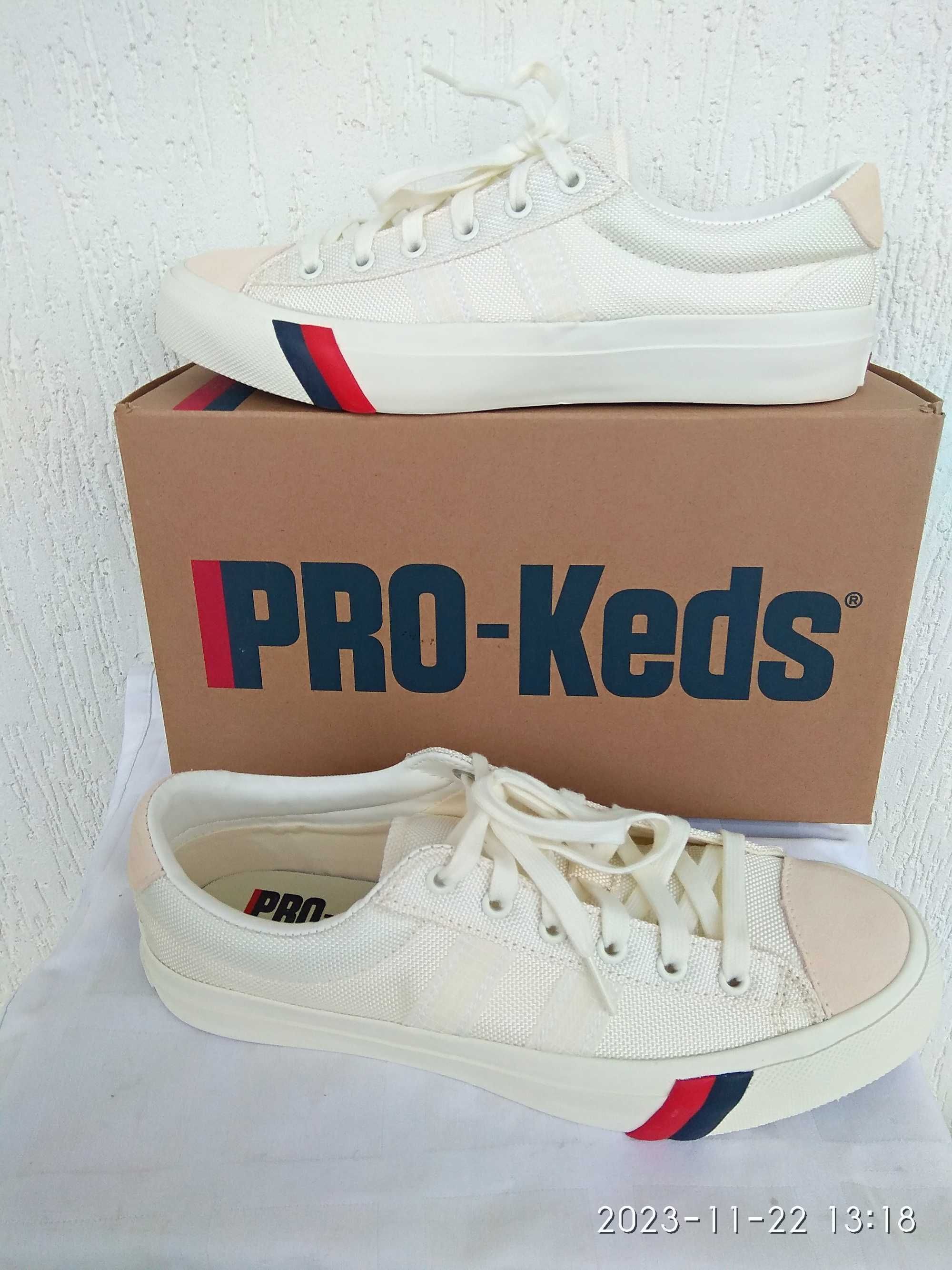 Кеди кожанно-текстильние Pro-Keds р.41-41.5,