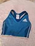 Adidas top stanik sportowy do biegania na siłownię
