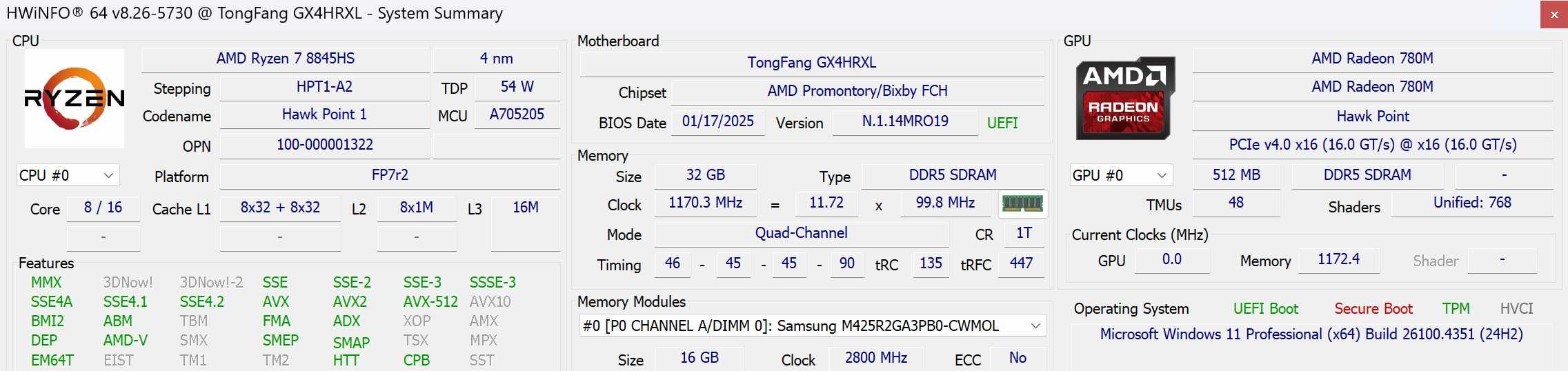 Schenker XMG Evo 14 2024 (TUXEDO InfinityBook Pro 14 - Gen9) | 8845HS