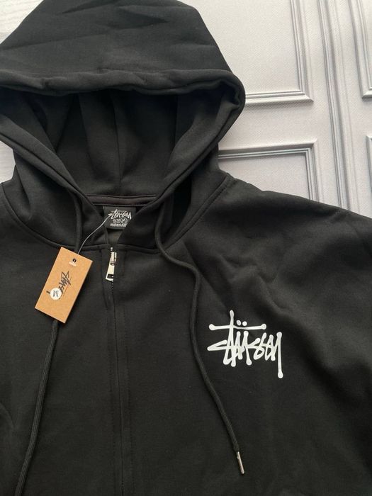 Зип худи стуси/худи на змейке stussy