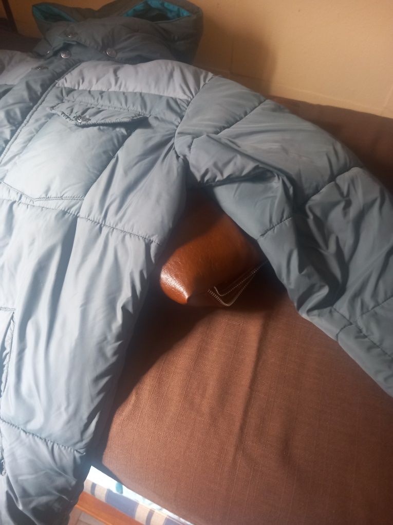 Roupa Blusão de penas