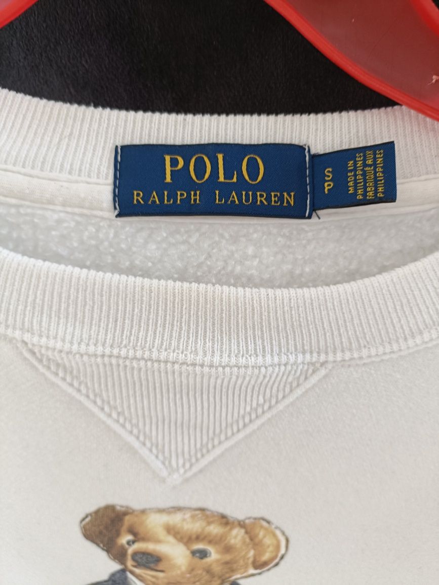 Bluza męska Ralph Lauren ecri biała S/M