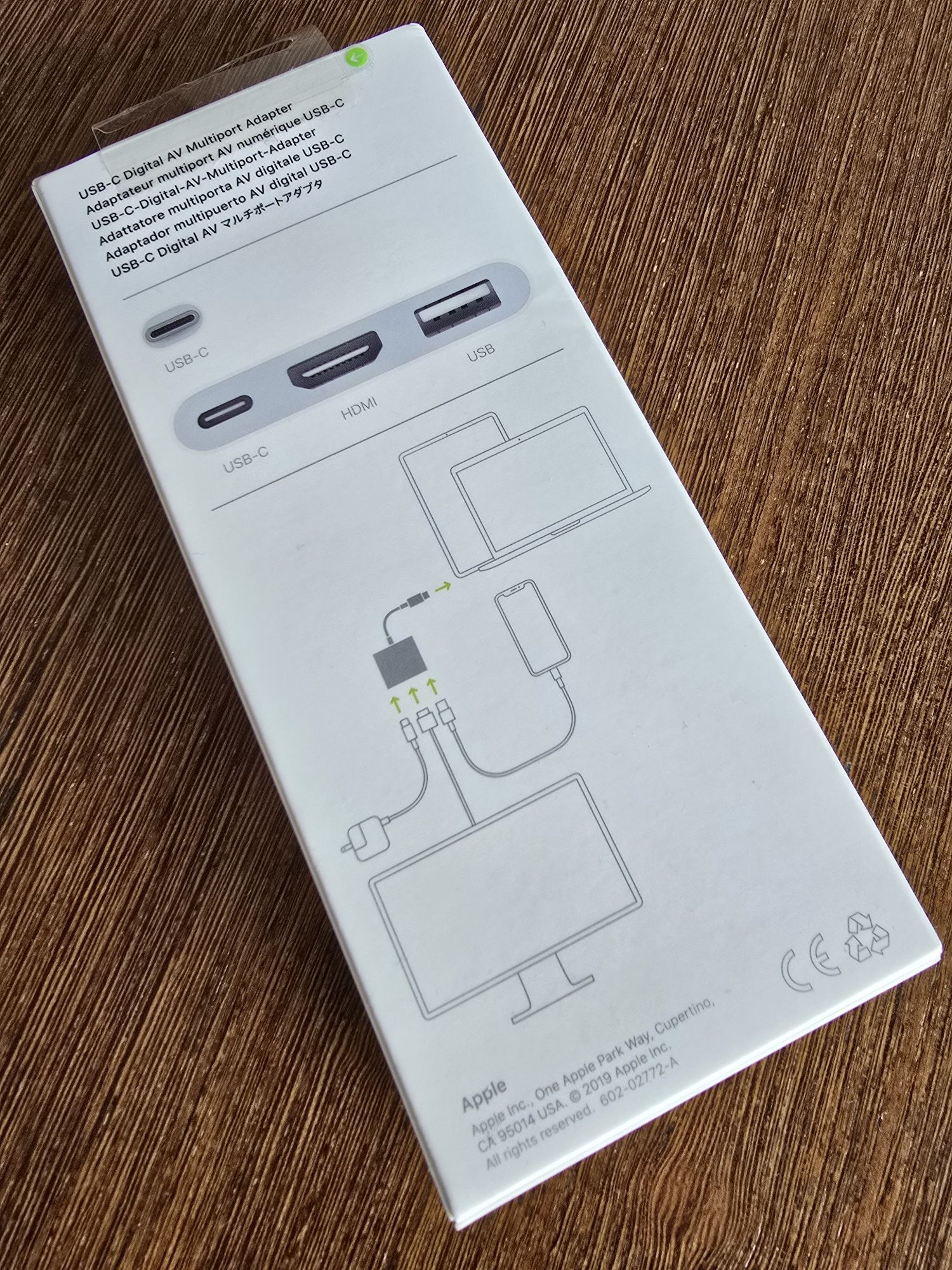 Adapter Apple/Mac/Iphone C do C, USB, HDMI