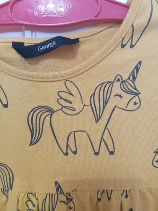 Платье с длинным рукавом  George девочки 5-6 лет 110 116 см