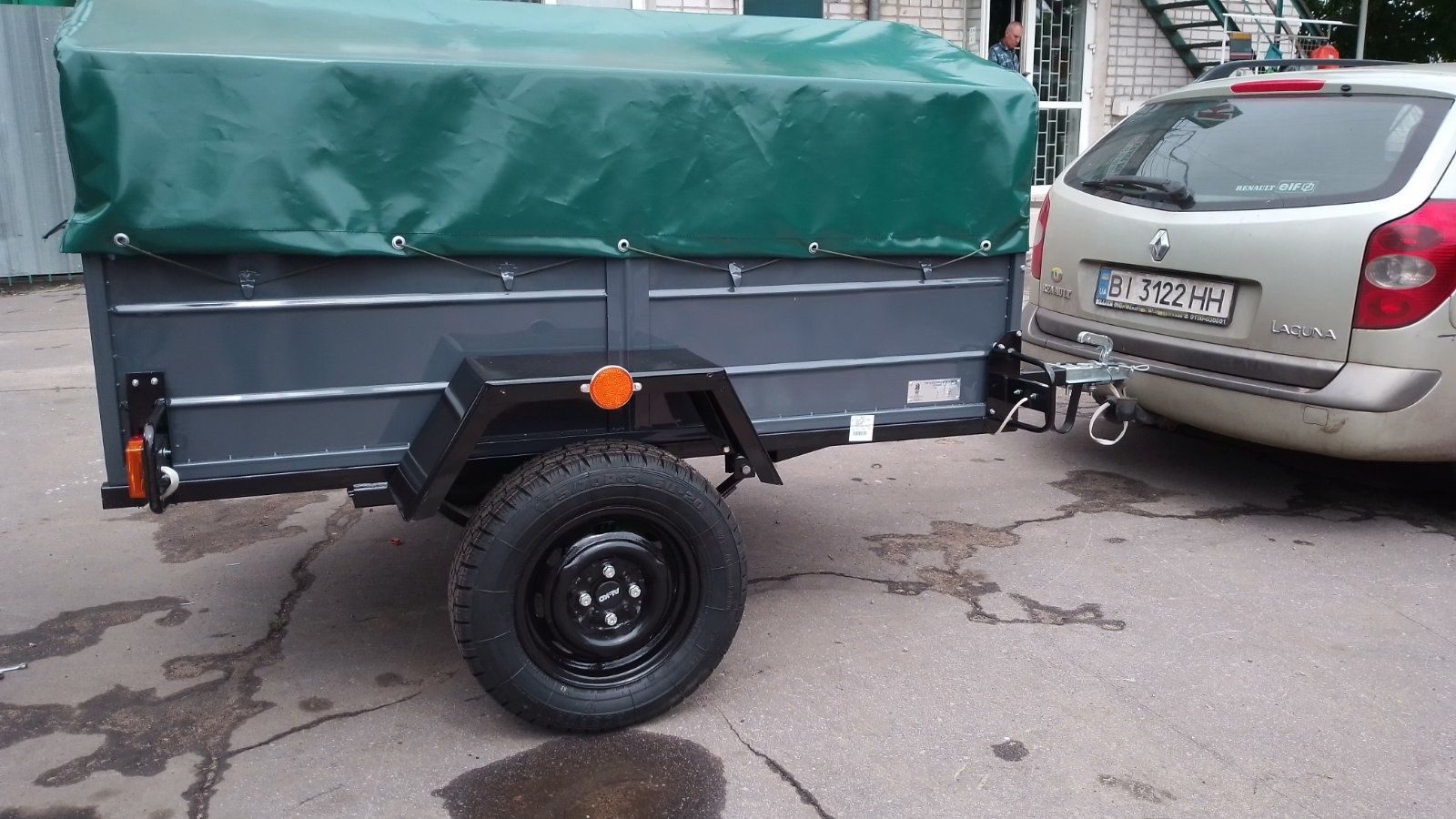 ПРИЦЕП універсальний помічник 2000*1300*450 навантаження 1т