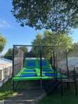 Trampolina 9x5m na wynajem długoterminowy - NOWA