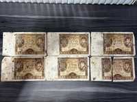 Banknoty 100 złotych 1932  AX AB AO BB BN BW