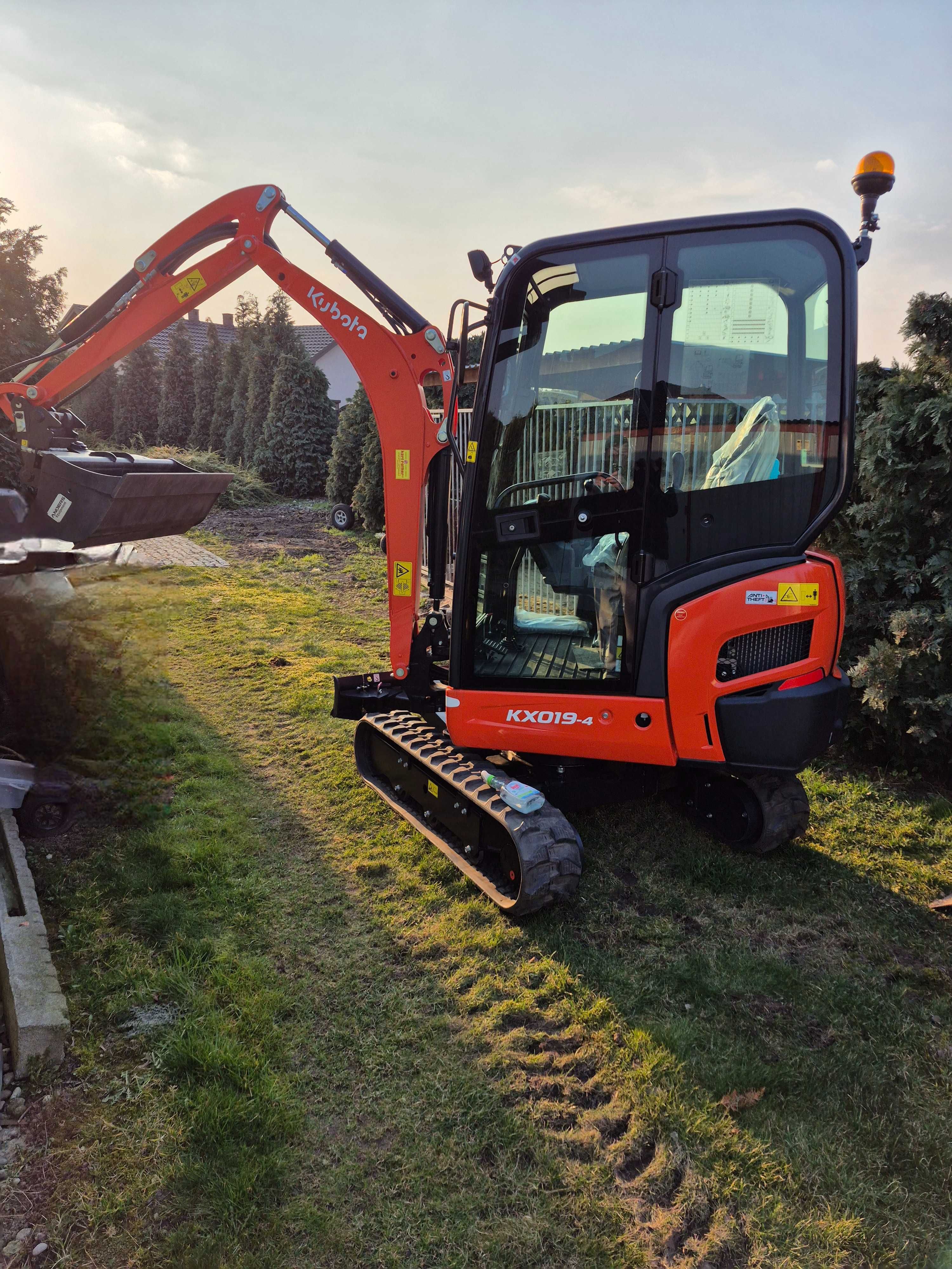 Usługi Mini Koparką Kubota - konin i okolice