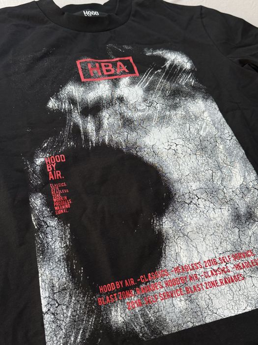 Hood By Air Crackle Print T-Shirt