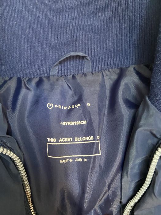 Casaco azul escuro da primark