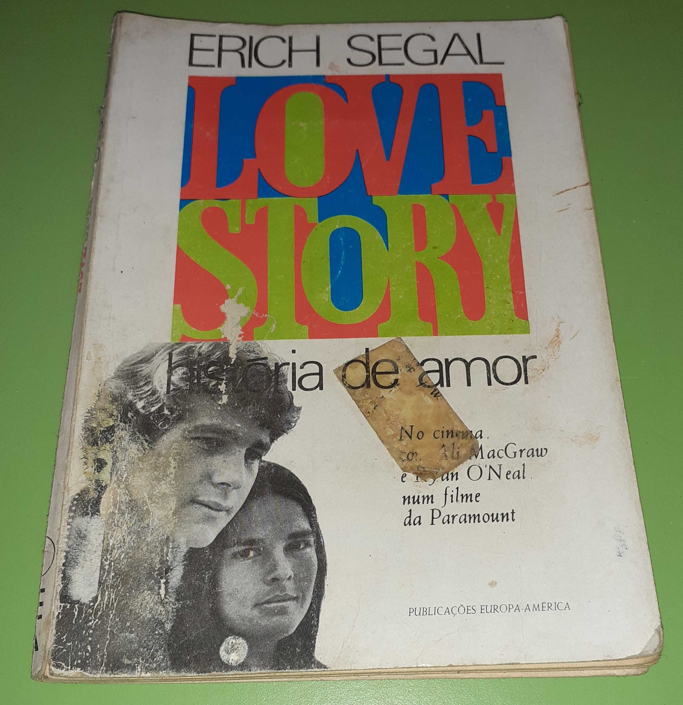 Love Story: Uma História De Amor - Erich Segal