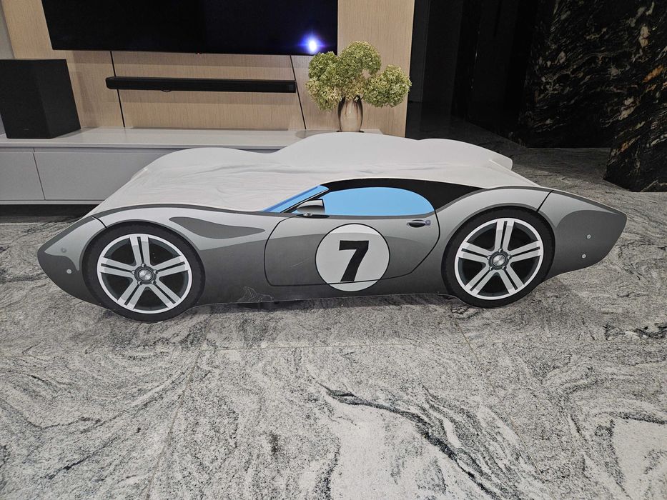 Łóżko dziecięce samochód - wyścigówka