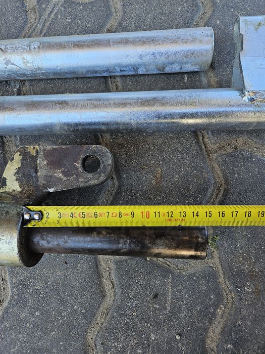 Ramię zgrabiarki FELLA rura nowa 124cm tuleja krzywka łożysko Oryginał