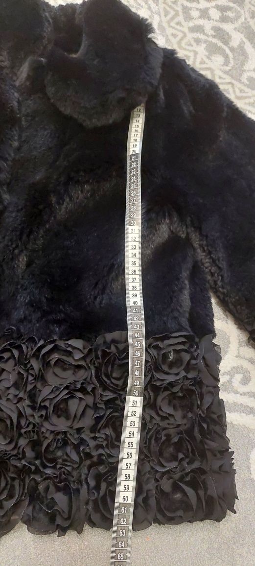 Шуба натуральний декоративний кролик (Рексі)