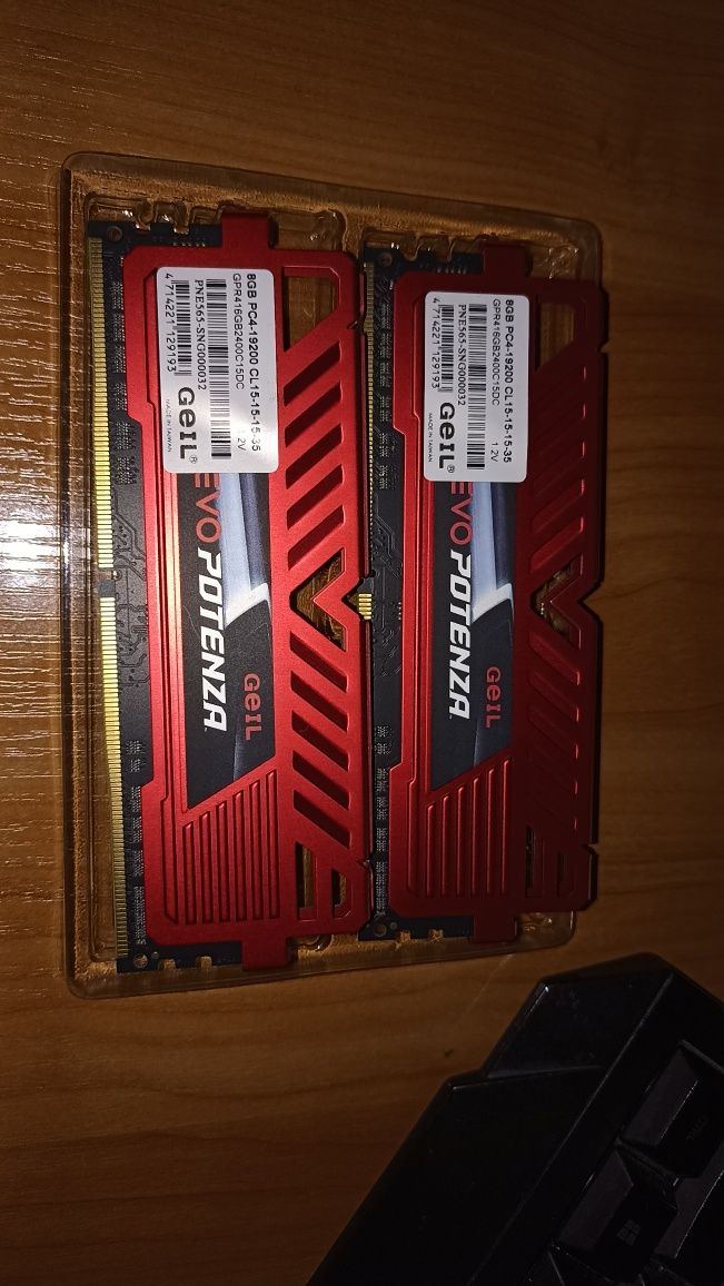 Оперативная память DDR4 Geil 2x8gb (16gb) Evo Potenza 2400 mhz