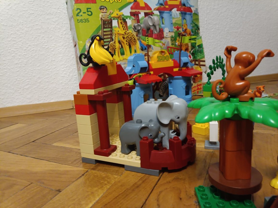 LEGO 5635 Duplo Duże Zoo W Mieście Zoo