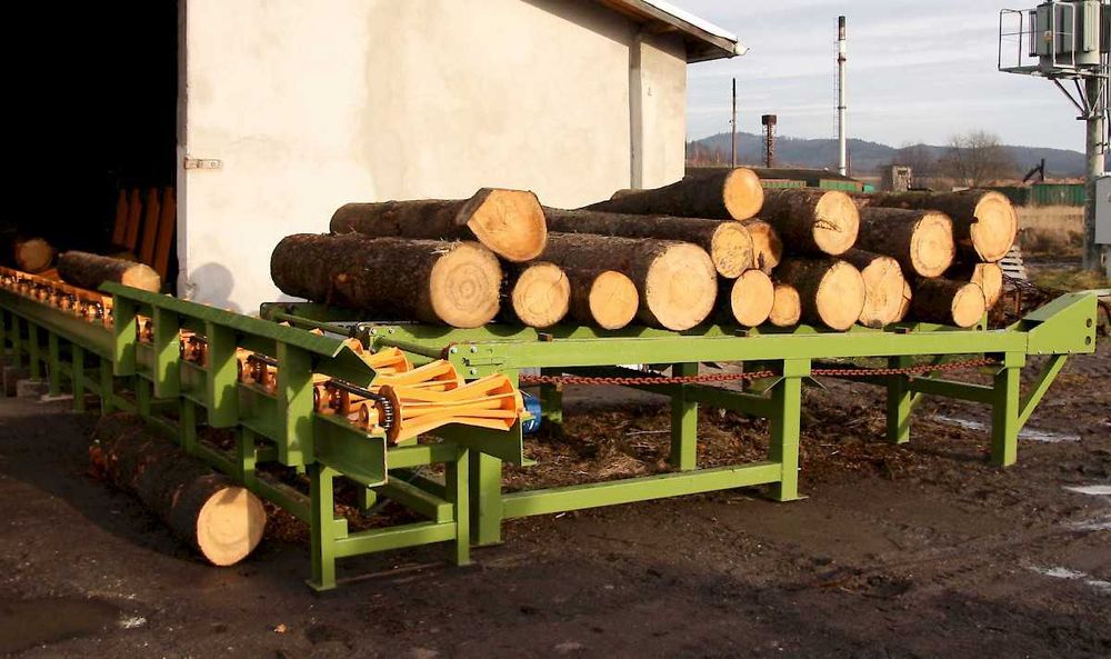 Trak taśmowy jabłoński hydrualika, ostrzalka PT-1009 OPT-S7