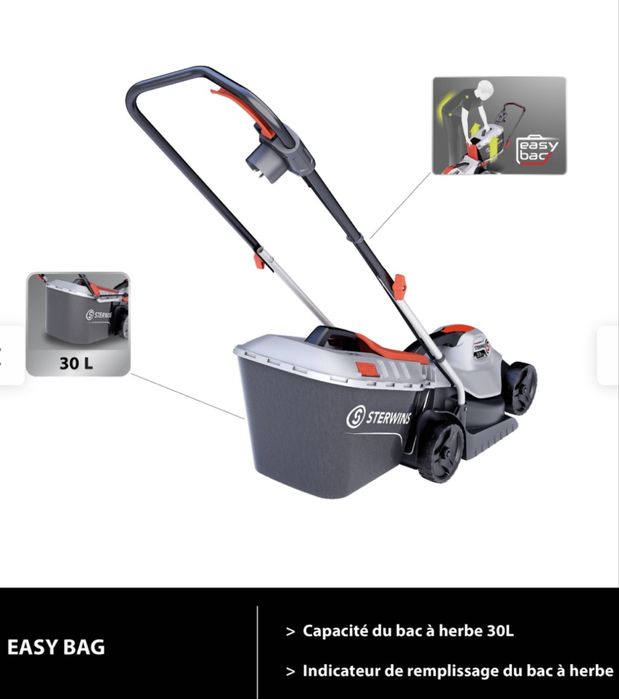 Maquina de cortar a relva Sterwins 1200W