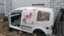 Кузов vw caddy, разбор лонжерон кришв