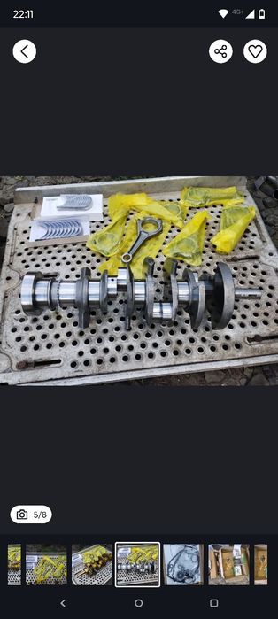 Комплект прокладок ГРМ цеп ДВС 2.0 3.0 Land Rover aj126 306DT 204DTD