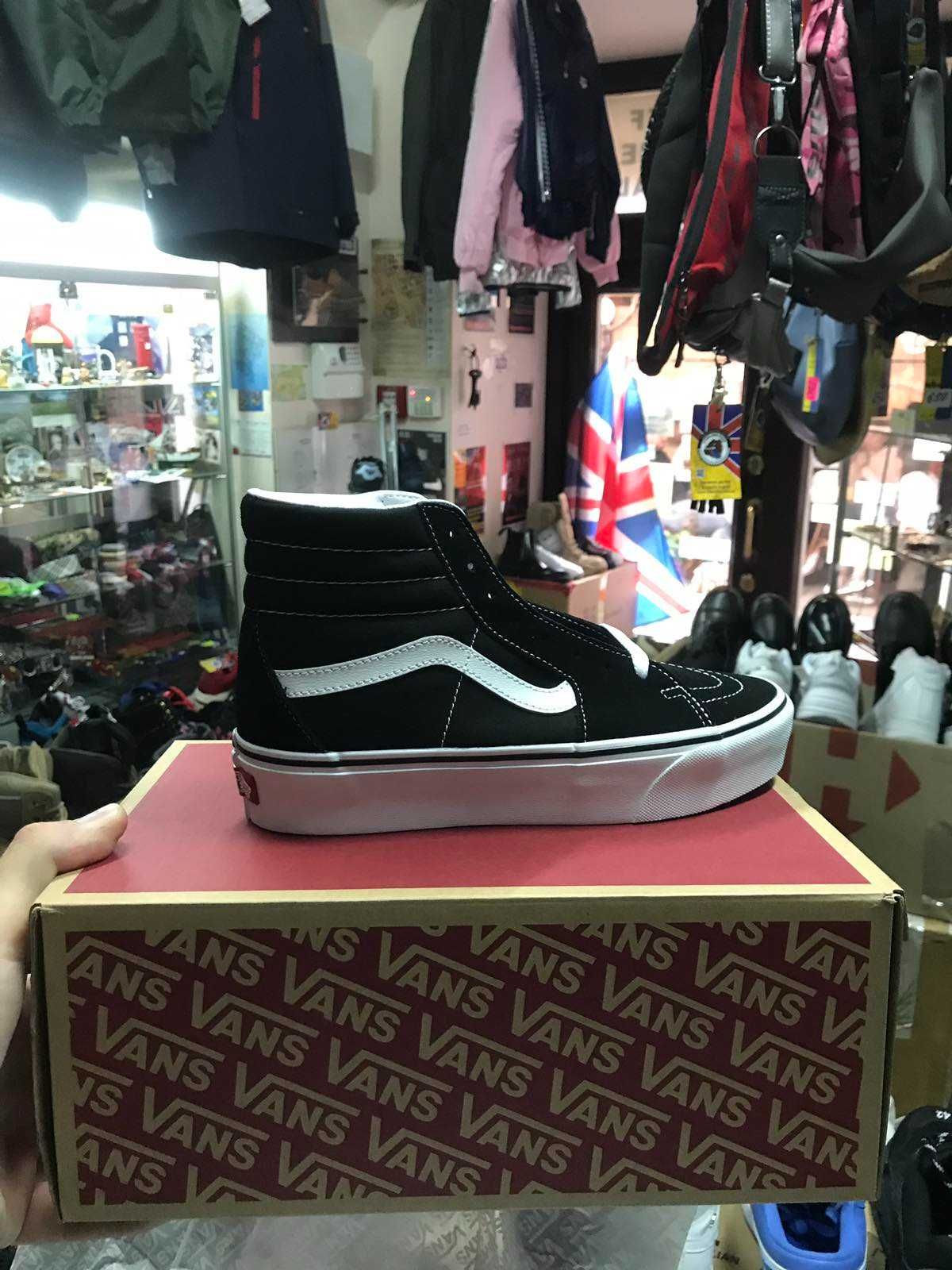 Кеди дитячі жіночі vans sk8-hi platform vn0a3tkn6bt1 black