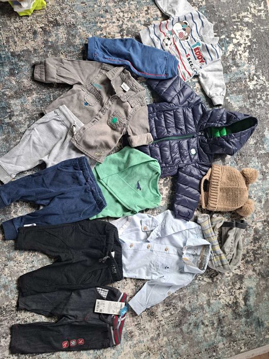 Paka ubranek dziecięcych r. 68.