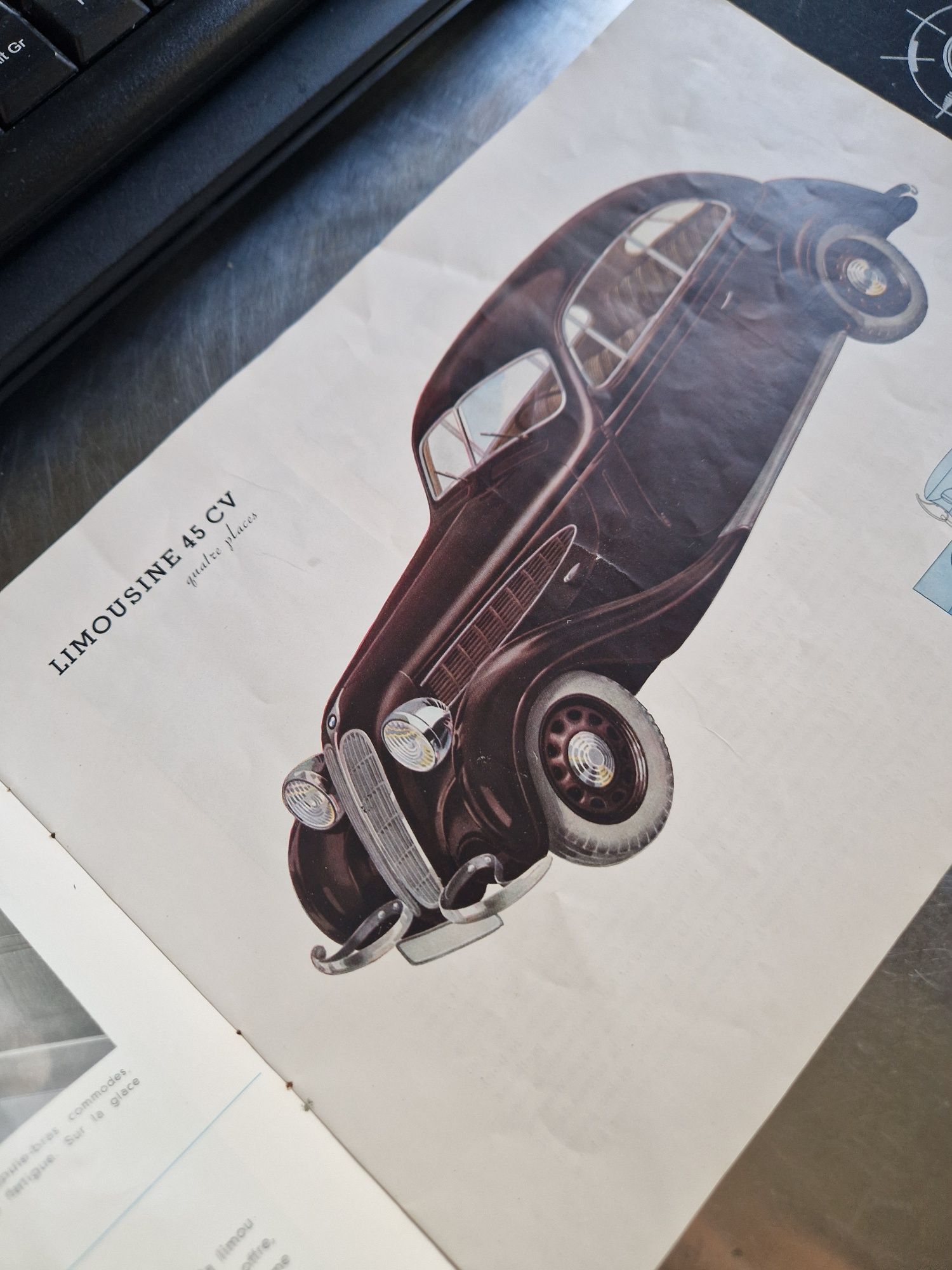 Catálogo vintage Bmw 1938