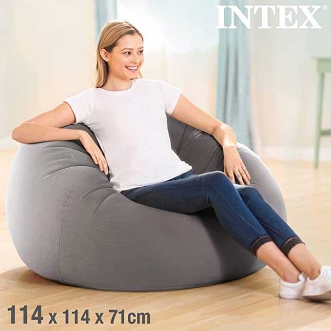 Intex Beanless Bag Chair Inflating Furniture
