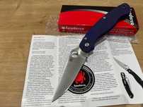 Spyderco Military 2 S110V C36GPDBL2 Dark Blue G10