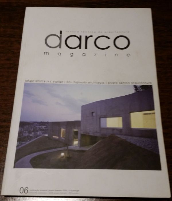 Lote 4 Livros Arquitetura "DARCO" nºs 06/09/11/13