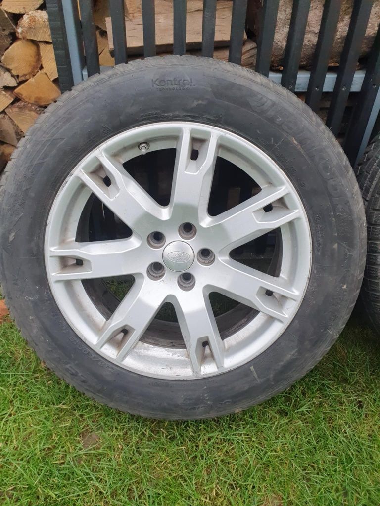 4alufelgi 2 opony 235 60 R18  land rover evogue