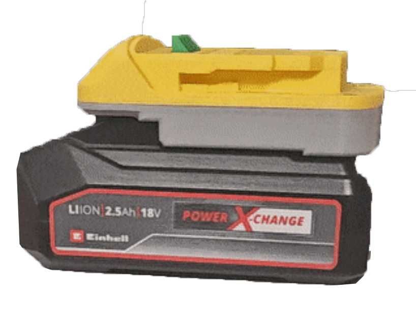 Adapter Dewalt XR18 na baterie Einhell