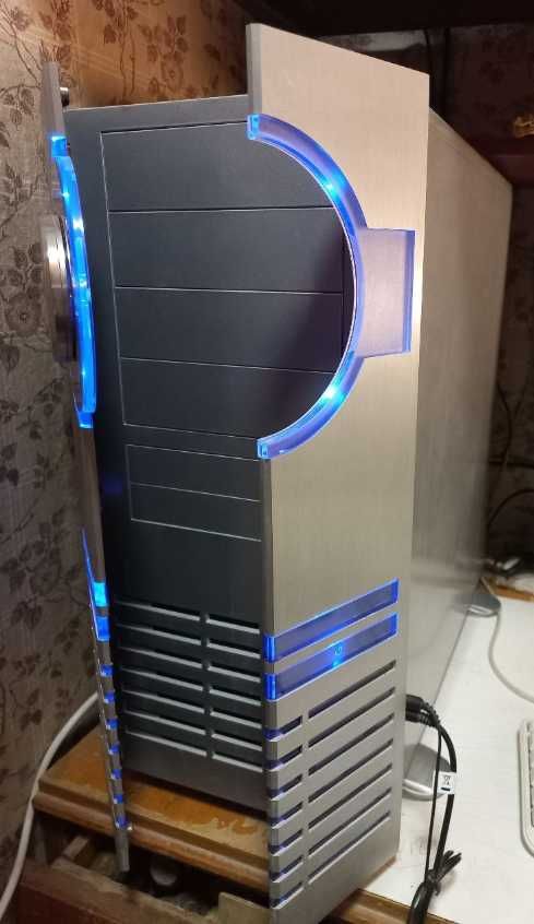 Компьютер игровой I5 - 4670, 16Гб , 500 SSD, RX480 + монитор 24"