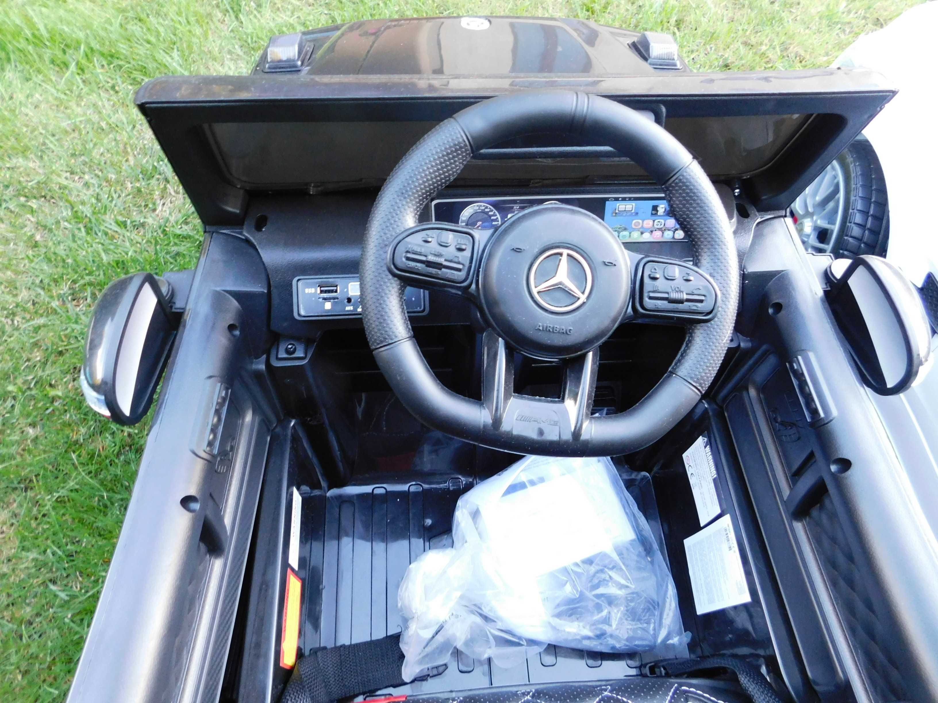 MEGAAUTKA.PL Samochód dla dzieci na akumulator Mercedes G63 AMG auto