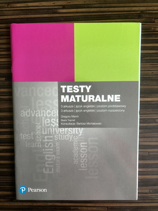 Testy maturalne język angielski Pearson