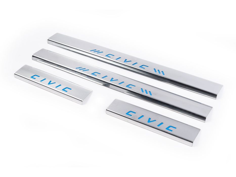 Honda Civic 1995-2001 Накладки на пороги Carmos