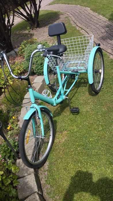 Rowery trzykołowy trójkołowy rehabilitacyjny składany  ZAMIANA