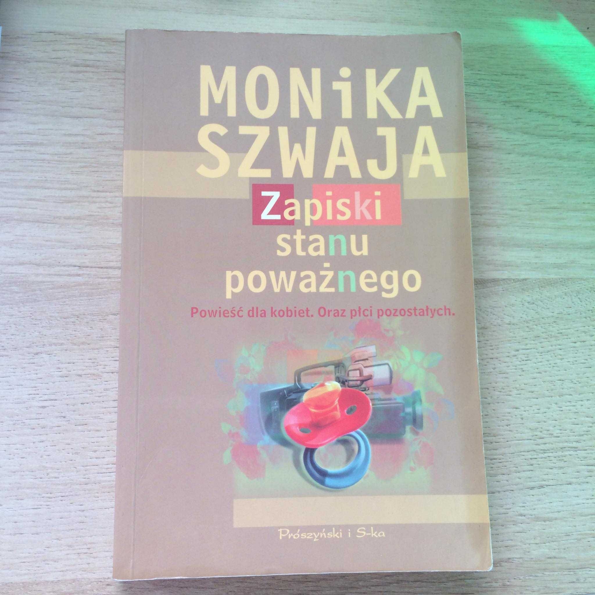 "Zapiski stanu poważnego" Monika Szwaja