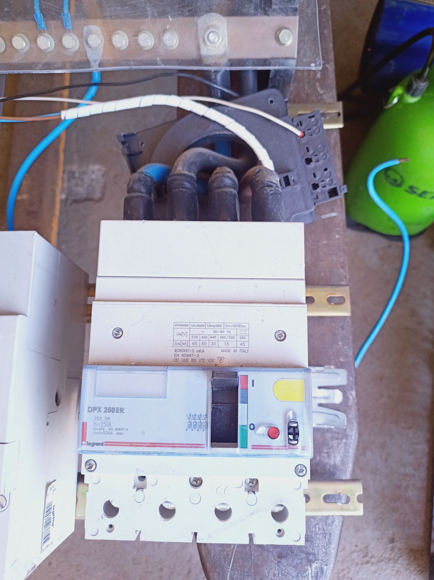 Interruptor seccionador 400 amp