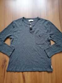 sweter Zara Kids szary guziki rozm 140