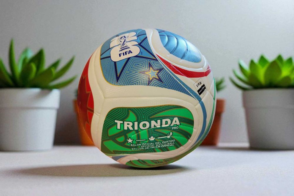 Мяч футбольный Adidas Trionda World Cup 2026 FIFA, термошов, 5 размер