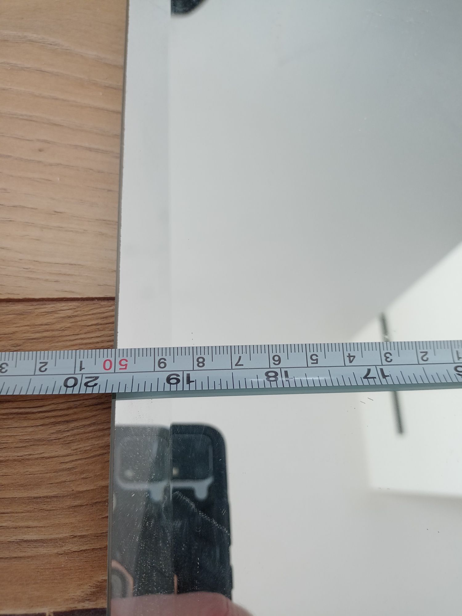 Lustro łazienkowe prostokątne 90x50, nowe